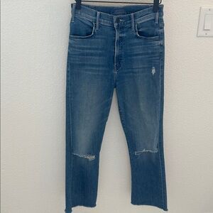 MOTHER Light Blue Denim Jeans